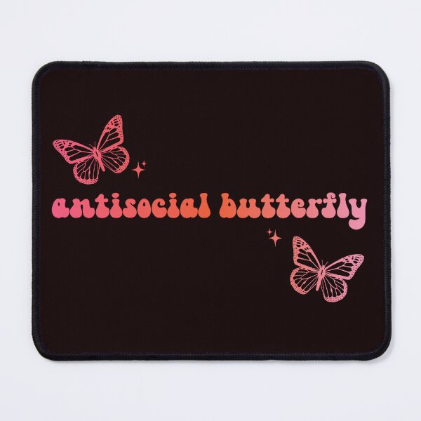 Item preview, antisocial butterfly designed and sold by gail-snail.