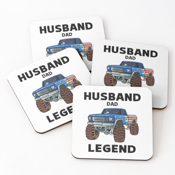 Item preview, Husband Dad Trucker Legend designed and sold by pearlcarmon.