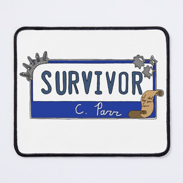 Item preview, Catherine Parr I don't need your love license plate designed and sold by sixofheartsart.