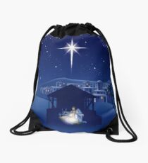 Weihnachtskrippe Turnbeutel