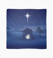 Christmas Nativity Scene Scarf