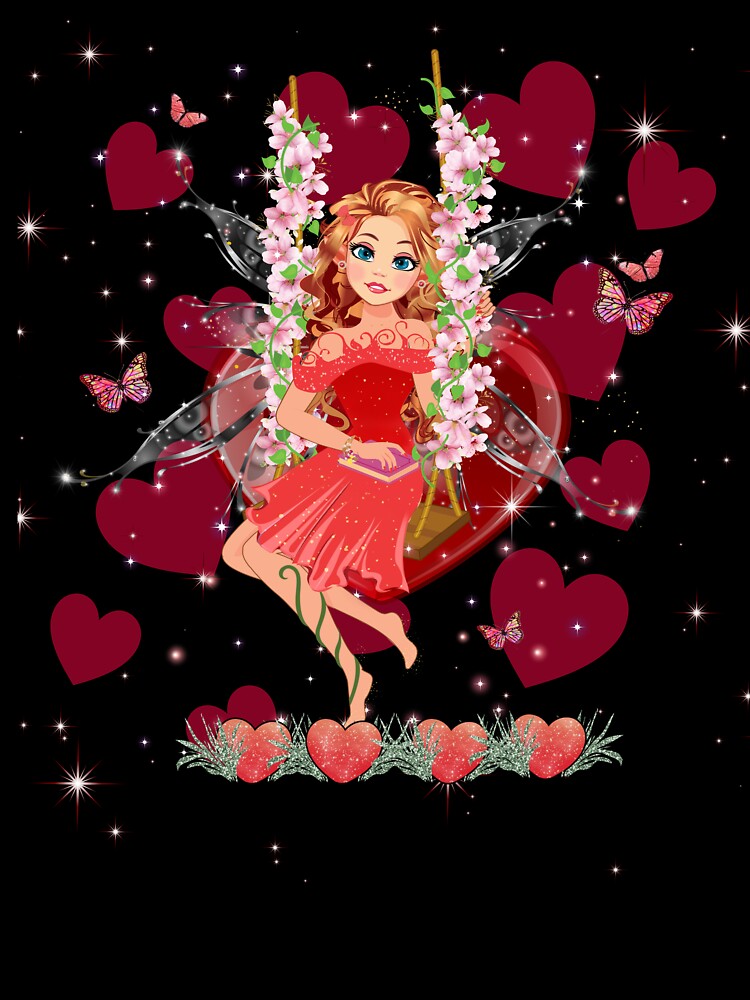 Thumbnail 2 of 2, Baby One-Piece, Felicia's Valentine Wrapped In Love Collection designed and sold by TeelieTurner.