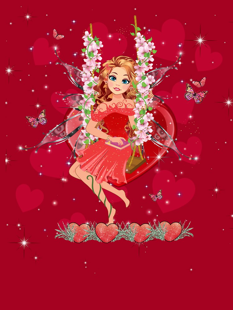 Thumbnail 2 of 2, Baby One-Piece, Felicia's Valentine Wrapped In Love Collection designed and sold by TeelieTurner.