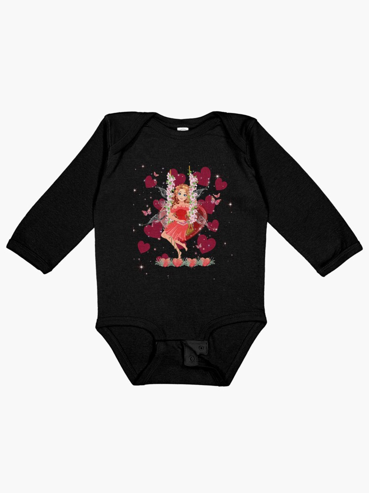 Thumbnail 1 of 2, Baby One-Piece, Felicia's Valentine Wrapped In Love Collection designed and sold by TeelieTurner.