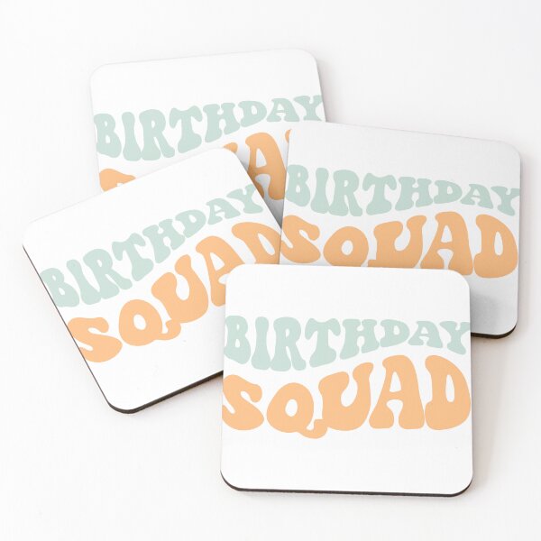 Item preview, Birthday Squad Shirt designed and sold by FauzIDEA.
