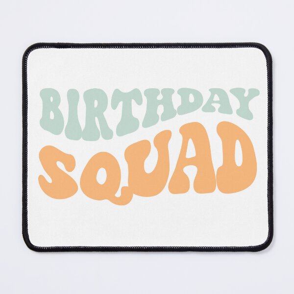 Item preview, Birthday Squad Shirt designed and sold by FauzIDEA.