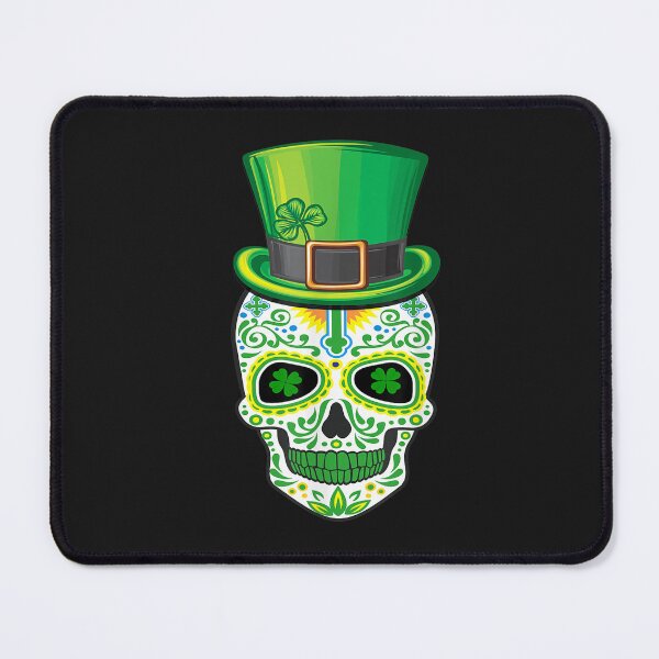 Item preview, Skull St Patricks Day Irish Funny Saint Patricks Day of Dead T-Shirt designed and sold by Klaus-Gilbert.