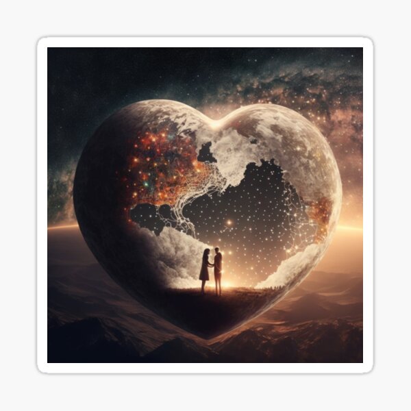 Lovebirds Valentine's day special Sticker