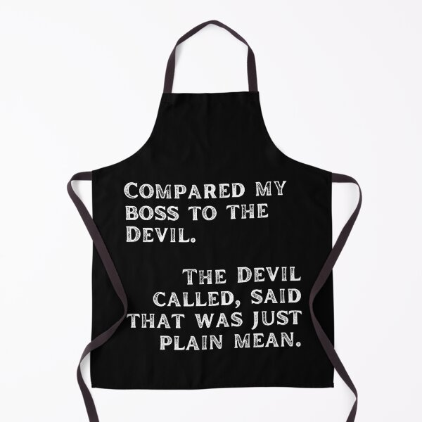 Item preview, I Was Mean to the Devil designed and sold by BadAttitudeTees.