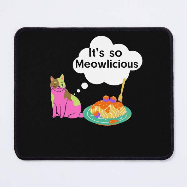 Item preview, Cat eating Spaghetti; It's so Meowlicious designed and sold by Rechtop.