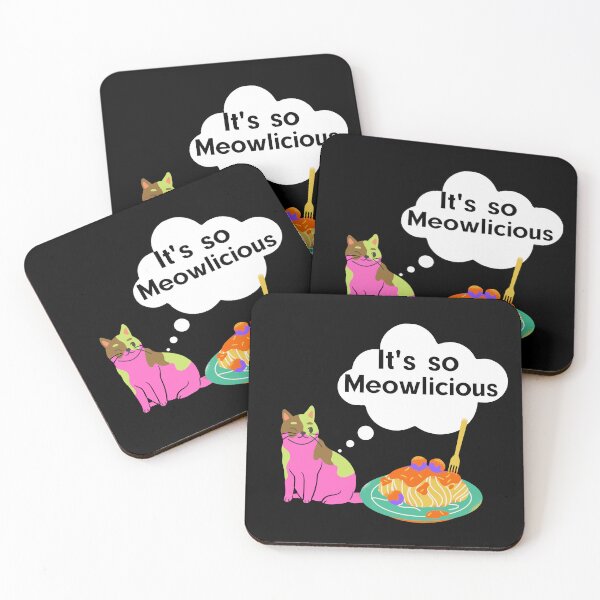 Item preview, Cat eating Spaghetti; It's so Meowlicious designed and sold by Rechtop.