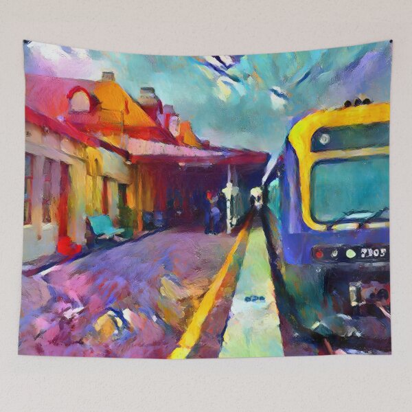 Item preview, Armidale Train Station designed and sold by FemmeDeTale.