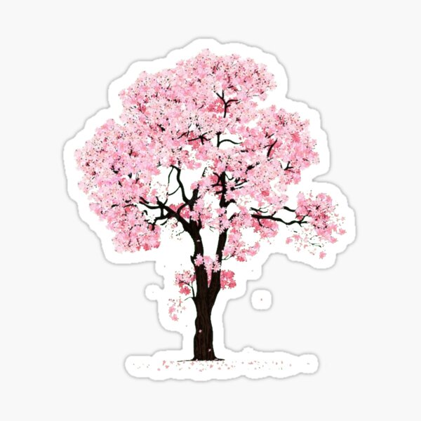 Item preview, Cherry blossom tree poster designed and sold by TikLogy.