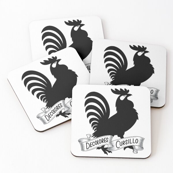 Item preview, DeColores Cursillo Rooster with Banner designed and sold by Gsallicat.