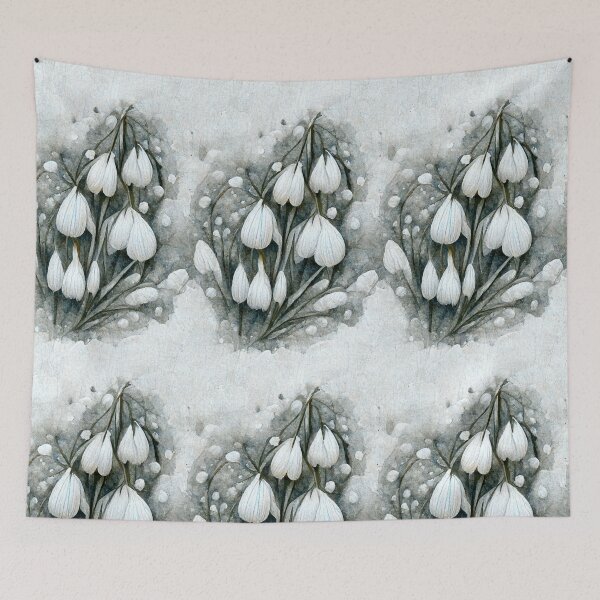 Item preview, Snowdrops (1/4) designed and sold by sabantha.