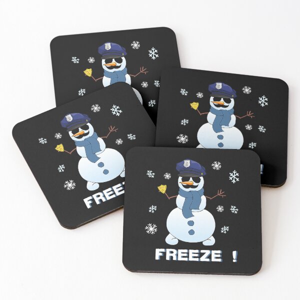 Item preview, Cop Snowman Freeze Christmas Party Gift Xmas designed and sold by JackSadowski.