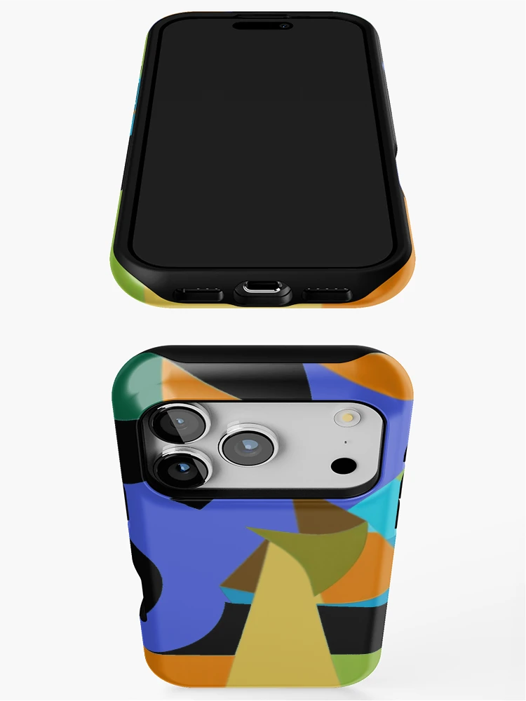 Thumbnail 3 of 4, iPhone Case, Geometric Rhyme designed and sold by TiltedCode.