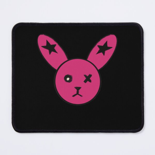 Item preview, pink and black scene star bunny designed and sold by Marieb100.