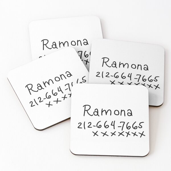 Item preview, Ramona’s Phone Number  designed and sold by Dstorey-00.