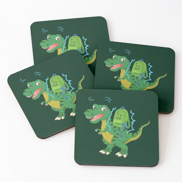 Item preview, hfjone on the back of a dinosaur        designed and sold by mmargaretscar.
