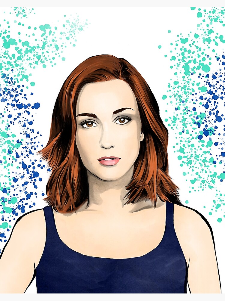 Thumbnail 2 of 2, Art Board Print, Nicole Haught (Wynonna Earp) designed and sold by kindnessuntamed.