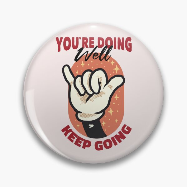 Item preview, Retro Typography You're Doing Well designed and sold by bolimj.