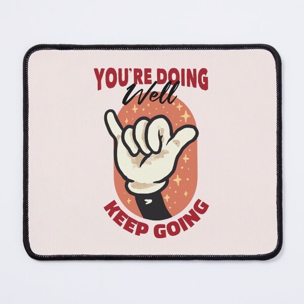 Item preview, Retro Typography You're Doing Well designed and sold by bolimj.