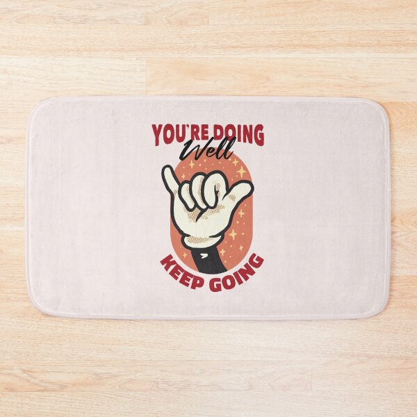 Item preview, Retro Typography You're Doing Well designed and sold by bolimj.