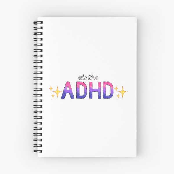 Item preview, It's the ADHD (for me) - bi flag designed and sold by Claudia Stone-Stacy.