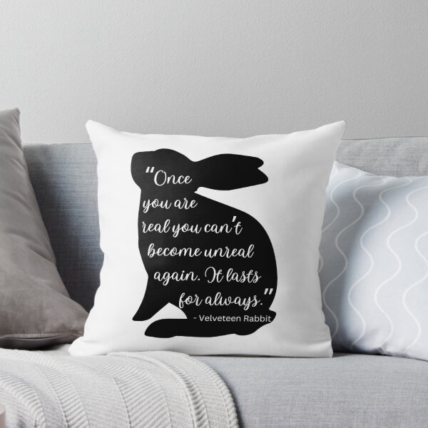 Item preview, Velveteen Rabbit quote designed and sold by River Graphic Design.