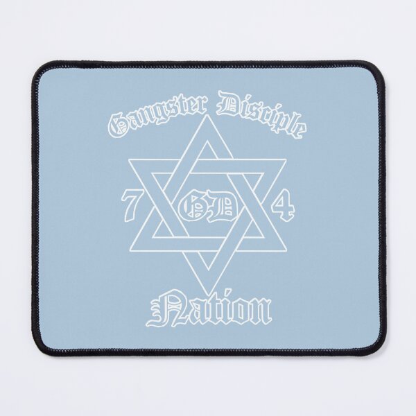 Item preview, Gangster Disciple Nation GD 74 (Light Blue) designed and sold by DIRTYDUNNZ.