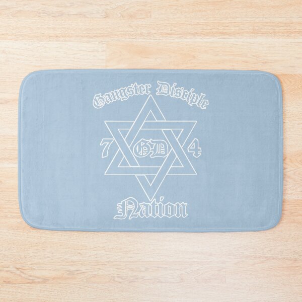 Item preview, Gangster Disciple Nation GD 74 (Light Blue) designed and sold by DIRTYDUNNZ.