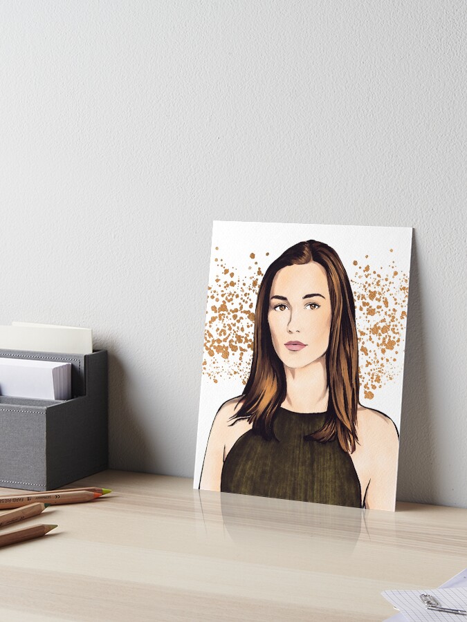Thumbnail 1 of 2, Art Board Print, Kat Barrell (Wynonna Earp) designed and sold by kindnessuntamed.