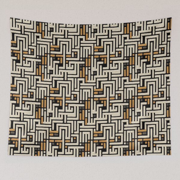 Item preview, Abstract kufi art designed and sold by They-Call-Me-T.