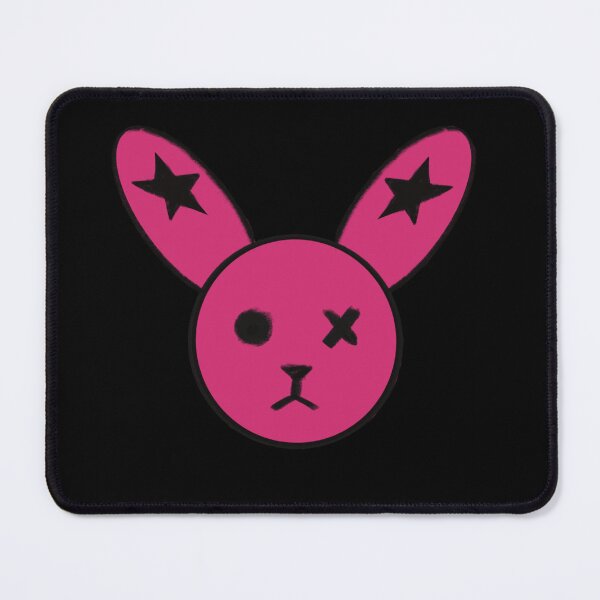 Item preview, pink and black scene star bunny w/o highlight designed and sold by Marieb100.