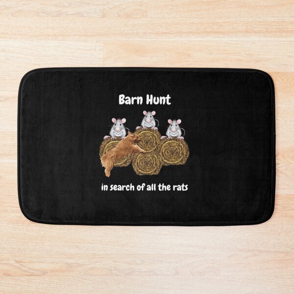 Item preview,  Funny Barn Hunt - in search of all the rats with a Pyrenean Shepherd Dog designed and sold by Just4doglovers.