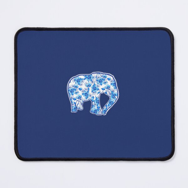 Item preview, Rosy Blue Elephant designed and sold by WhimsyLetters.