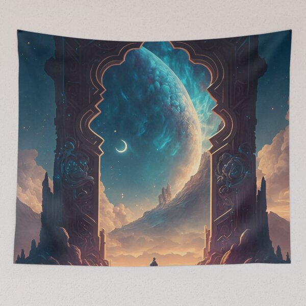 Item preview, Mystical Gateway: A Man's Gaze into the Unknown designed and sold by Manuel Rinaldi.