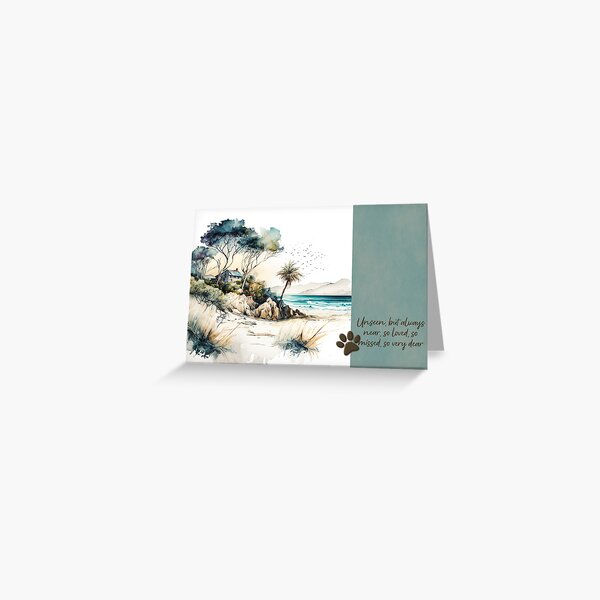 Item preview, Unseen Beach House Sympathy Path to Sea Paw designed and sold by InspiredPamjoy.