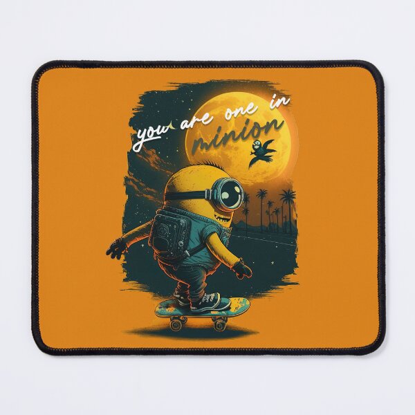 Item preview, You Are One In A Minion, One Eyed Minion, Skateboarding Minion designed and sold by Skateboard-Art.