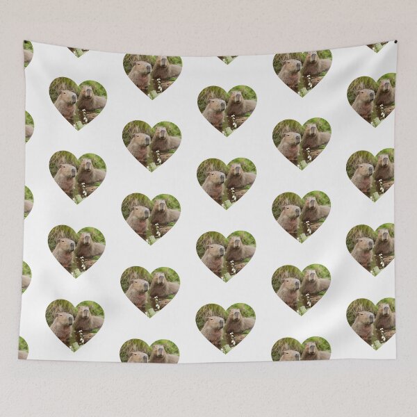 Item preview, capybara heart | I love capybara designed and sold by stickerskool.