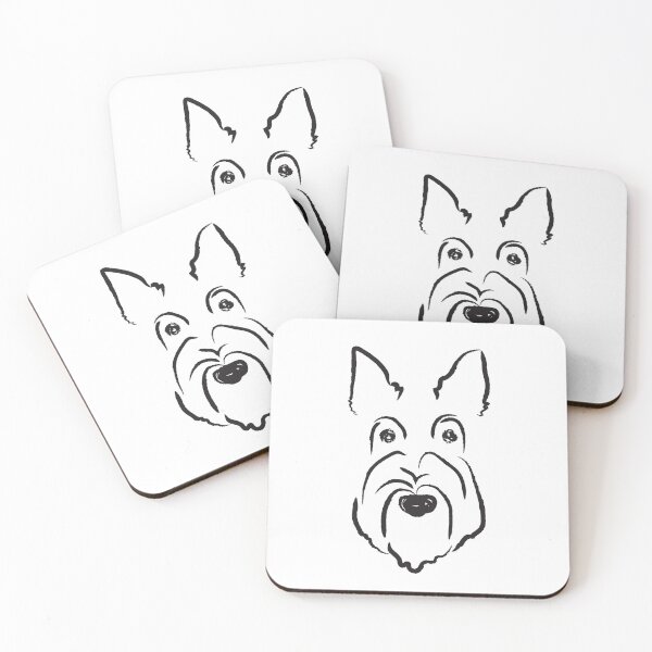 Item preview, Scottish Terrier Pawtrait designed and sold by ZandelionAu.