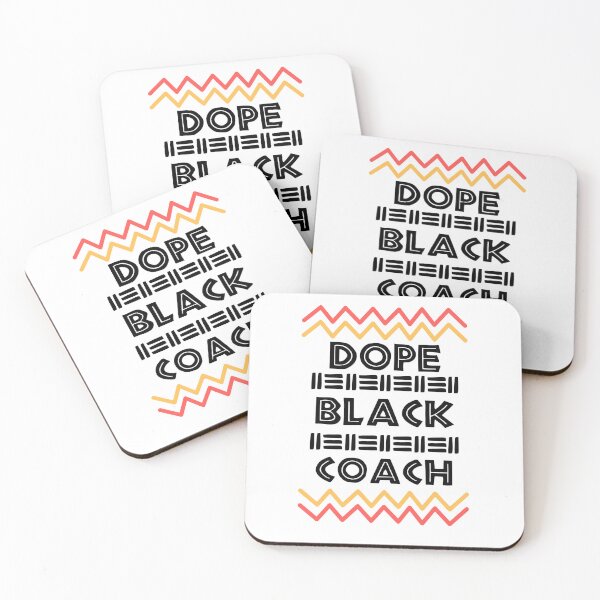 Item preview, DOPE BLACK Coach Black History Month designed and sold by scoutsunlimited.
