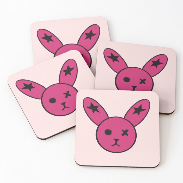Item preview, Copy of pink and black scene star bunny w/o highlight designed and sold by Marieb100.