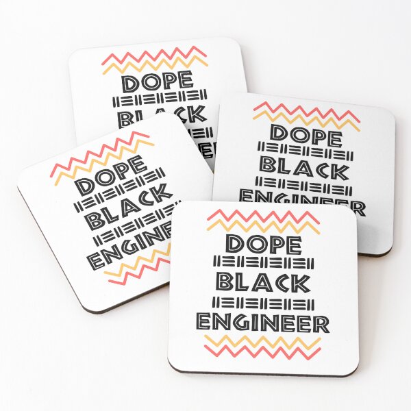 Item preview, DOPE BLACK Engineer Black History Month designed and sold by scoutsunlimited.