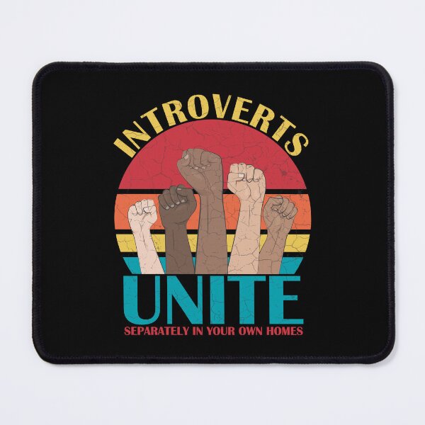 Item preview, Introverts Unite Separately In Your Own Homes - Vintage Quotes designed and sold by Crakeras.