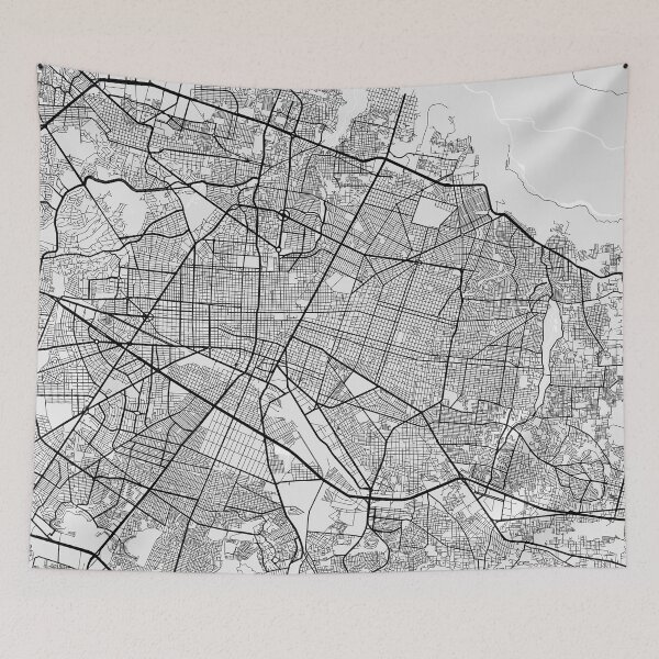 Item preview, Guadalajara City Map of Jalisco, Mexico - Light designed and sold by deMAP.