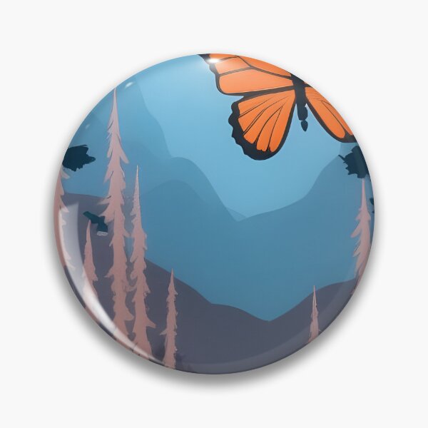 Item preview, Discover the Elegance and Charm of Our Collection of Minimalist Landscape Butterfly designed and sold by supeart.