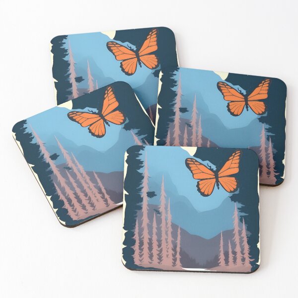 Item preview, Discover the Elegance and Charm of Our Collection of Minimalist Landscape Butterfly designed and sold by supeart.