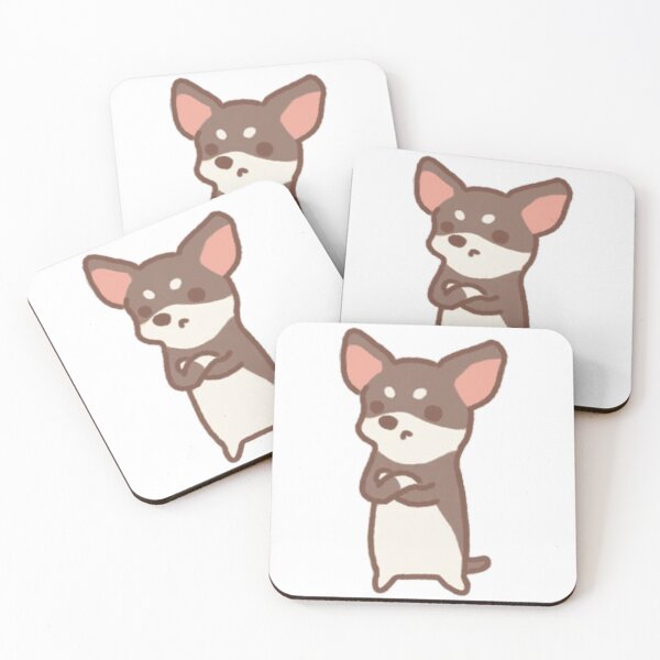 Artikelvorschau, Schwarz-weiße Chihuahua entworfen und verkauft von GnatDesigns.